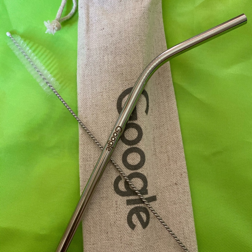 Reusable Straws with cleaners